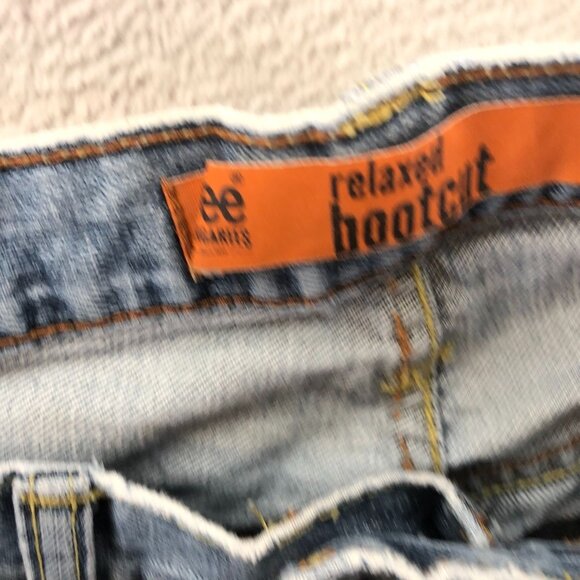 Lee Signature Mens Jeans Size 31x28 Measured Relaxed Bootcut Classic Blue Denim - Picture 9 of 14